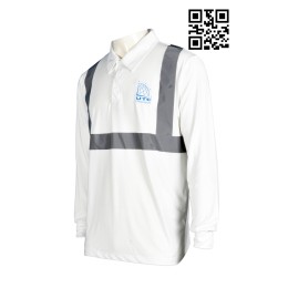 D165 tailor made reflective polo shirts design safety reflective long sleeved uniform supplier company Hong Kong D165 tailor made reflective polo shirts design safety reflective long sleeved uniform supplier company Hong Kong